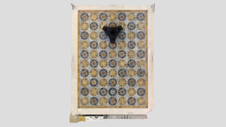 Floor tiles - V&A Museum, London 3D Model