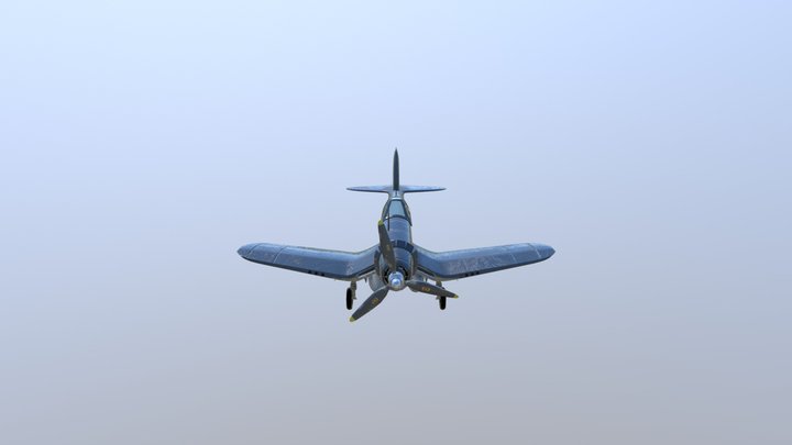 F4U corsair 3D Model