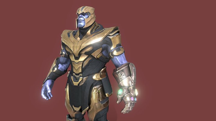 Thanos 3D Model