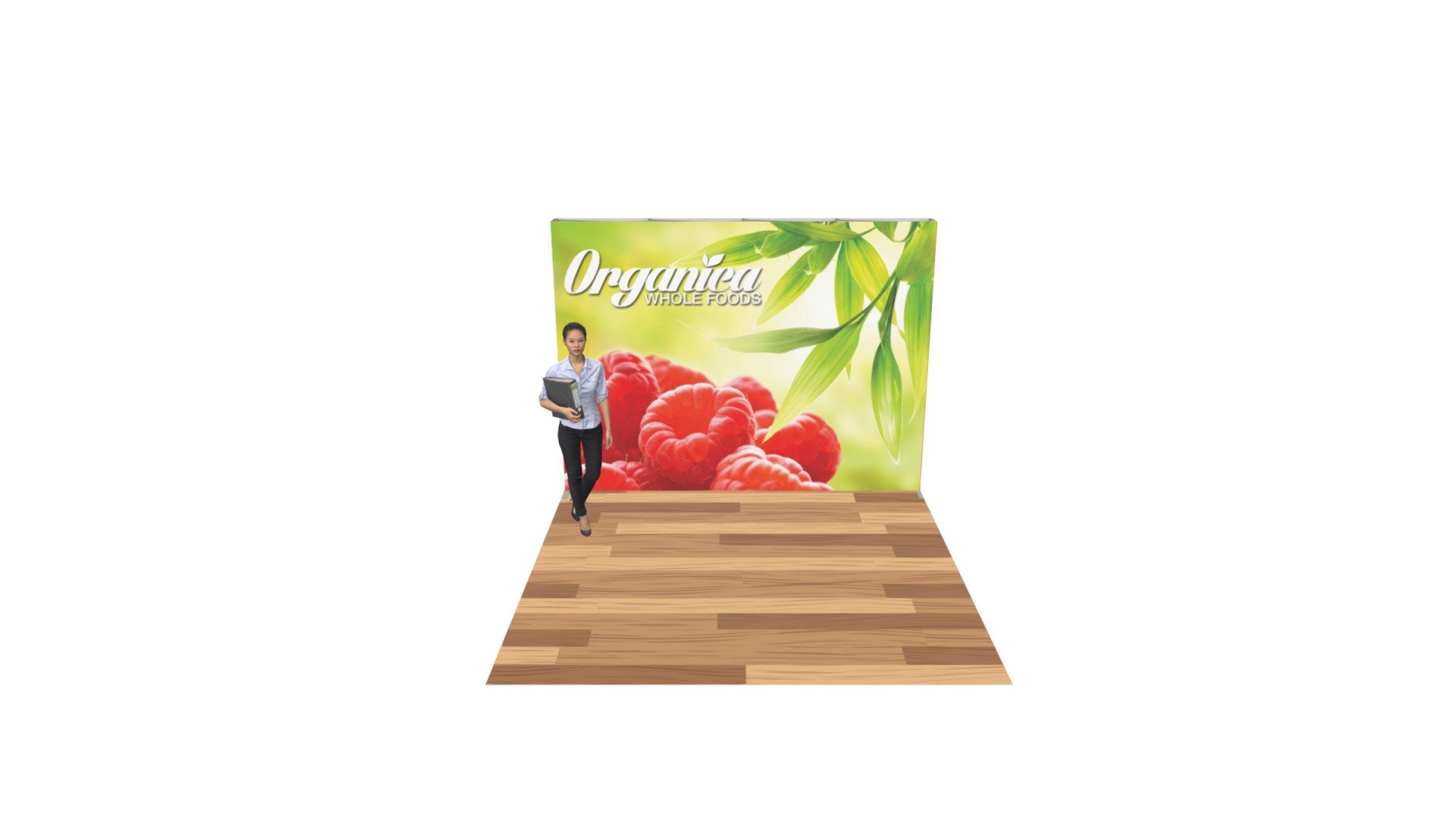 Ready Pop 10x7.5 Double Sided Display
