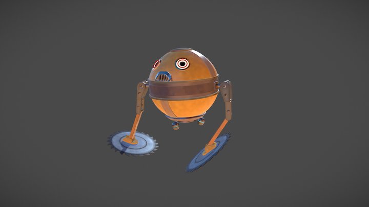 Hedge Trimmer 3D Model