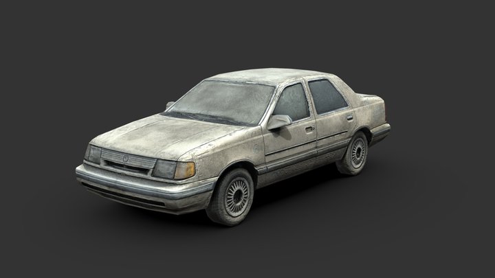 Grungy Little Car – Gratis 3D-model STL