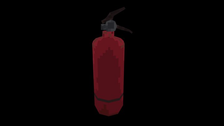 Fire Extinguisher 3D Model