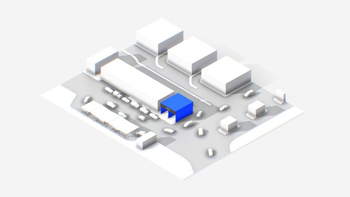 Station plan 4 3D Model
