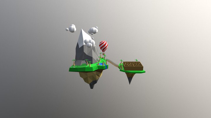 Clout_games Level 1 3D Model