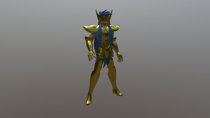 Aquarius Saint 3D Model