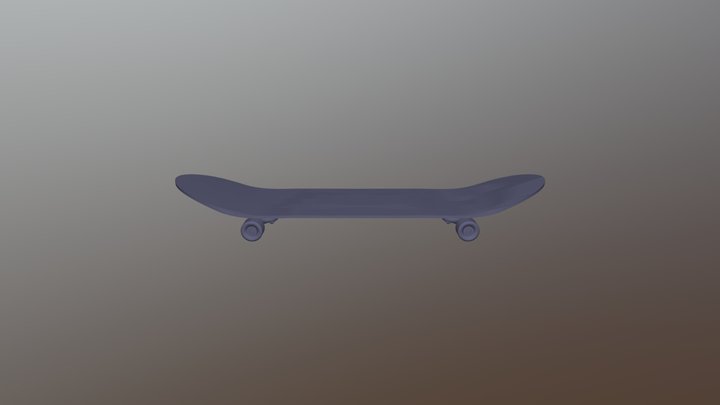 skateboard 3D Model