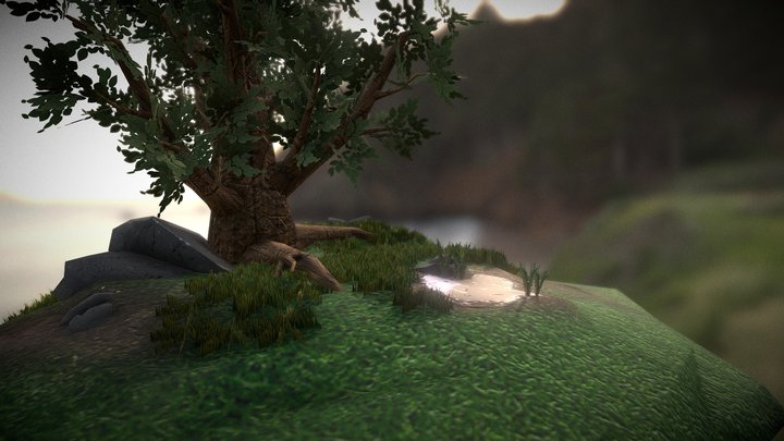 Island 3D Model