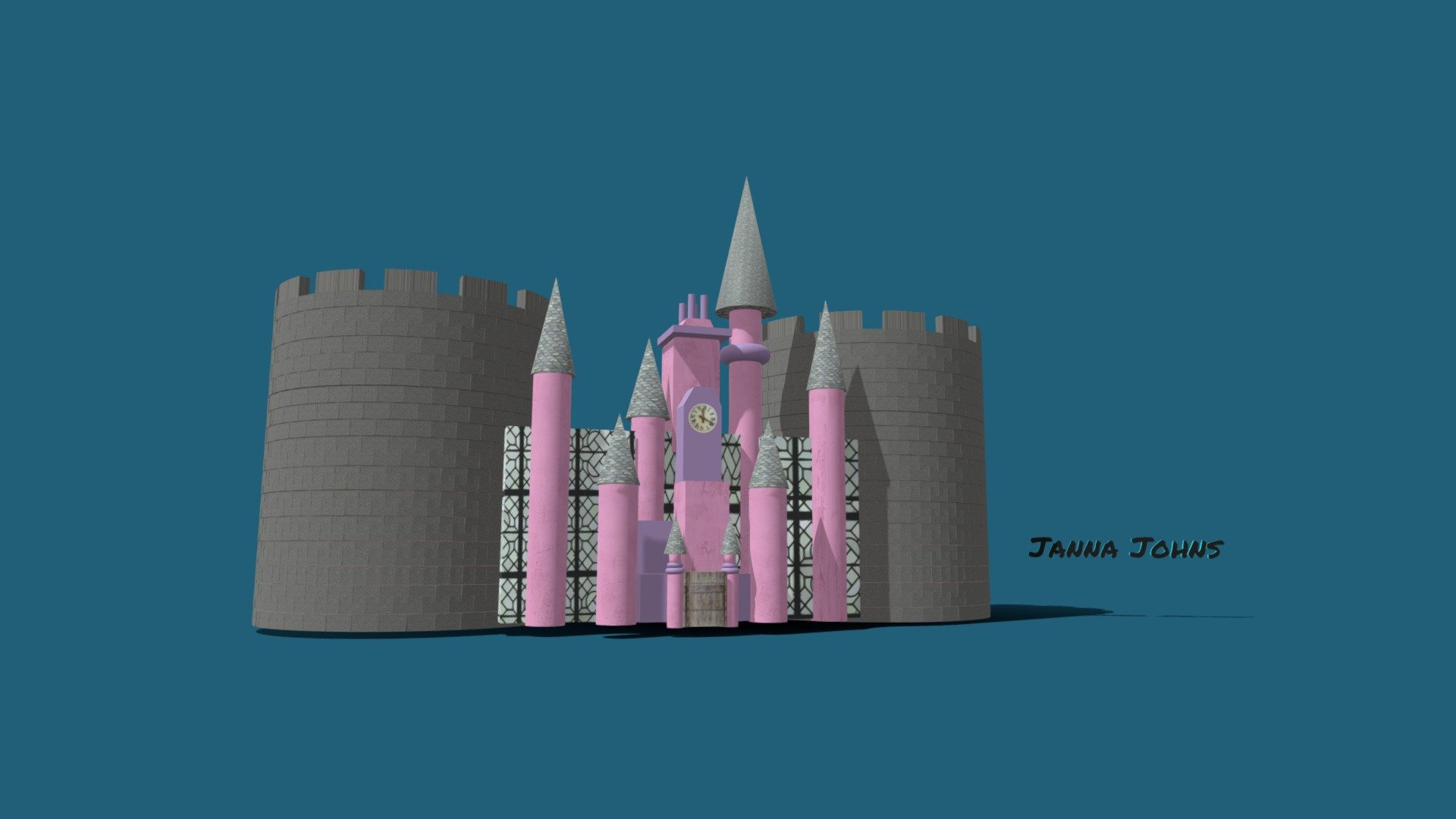 Wk6 Castle Sketchfab