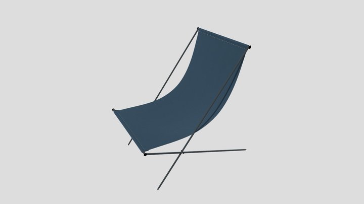 beach chair 3D Model