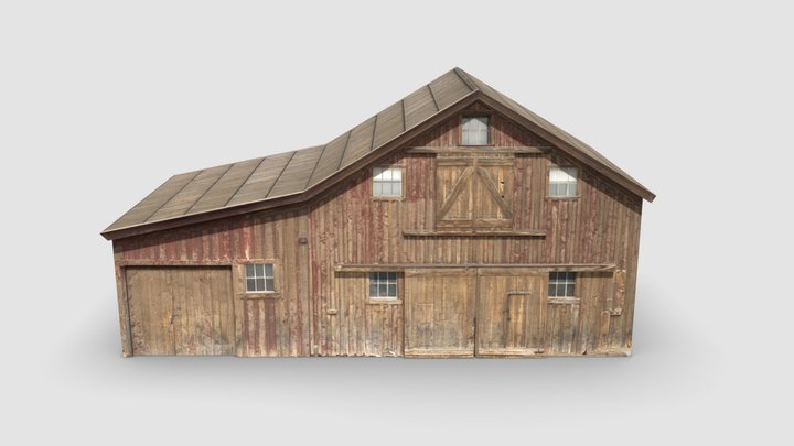 Barn 3D Model