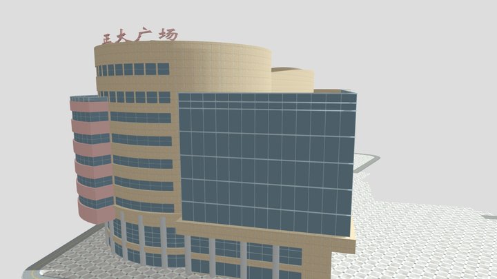 19236正大广场 3D Model