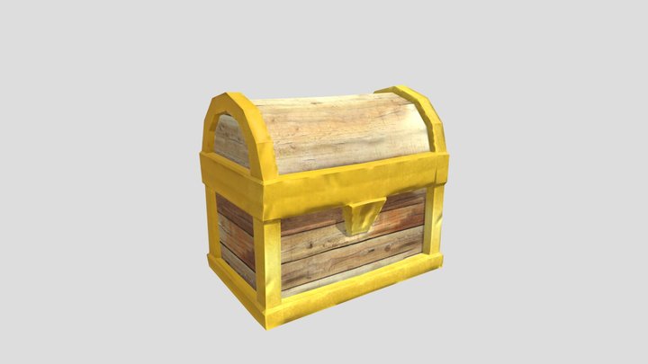 Scrigno_LowPoly 3D Model