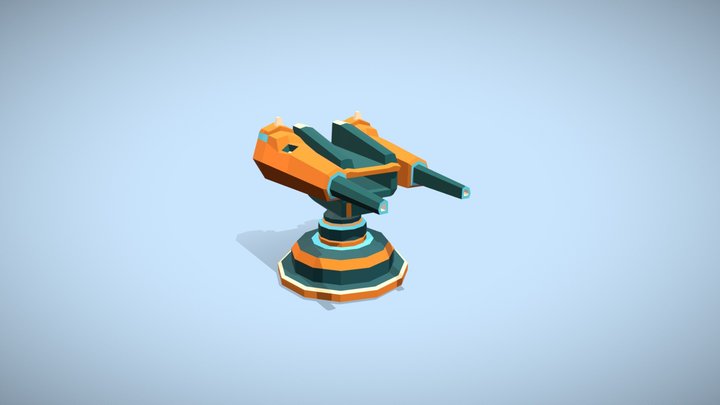 Turret 3D Model