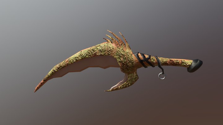 Dagger (Low poly) 3D Model