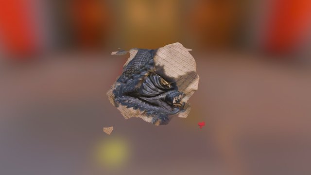 Dragon 1 3D Model