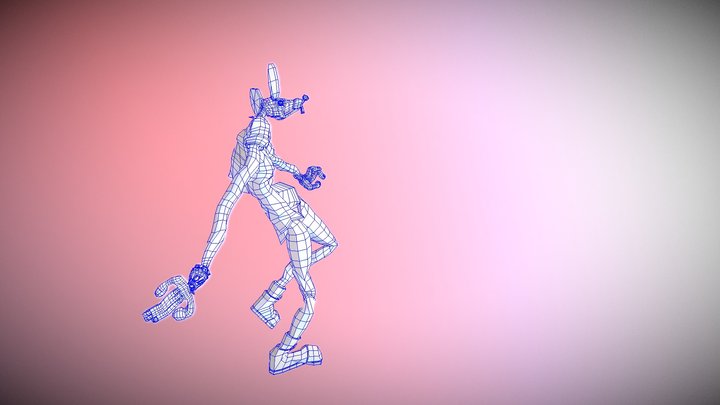 Mouse Walk 3D Model