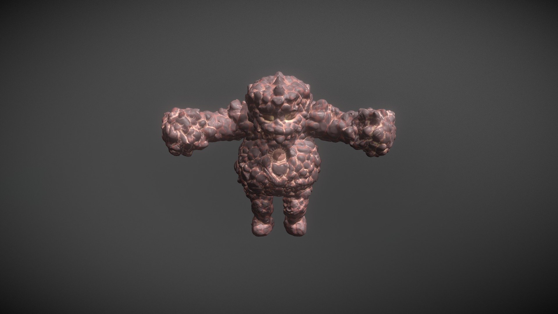 Golem Hipoly Zbrush