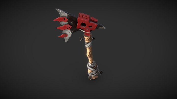 Axe_ Low 3D Model