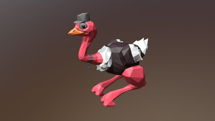 Roadie the Runner 3D Model