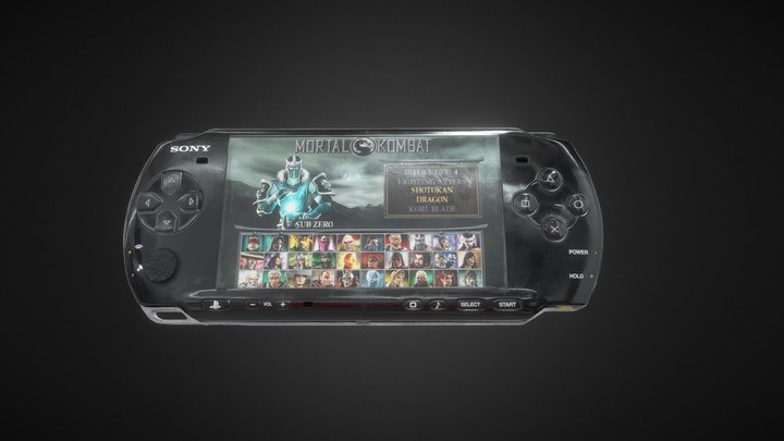 PSP-3008 3D Model