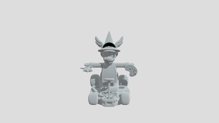 Luigi_N64_Custom 3D Model