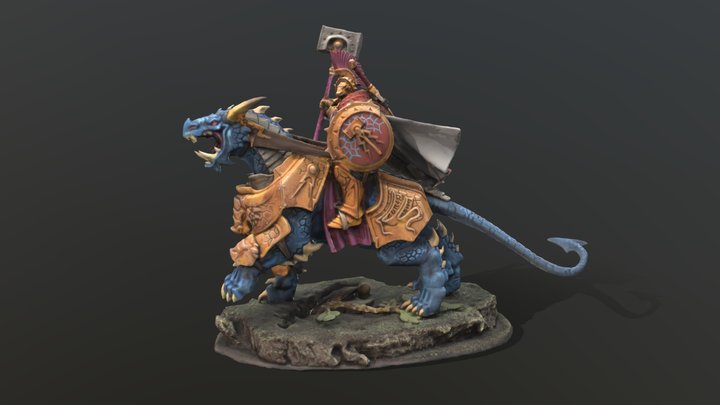 Dracothian guard 3D Model