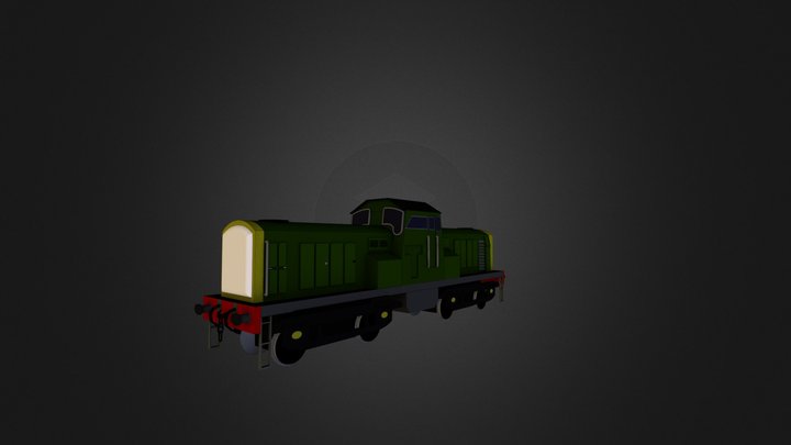 Derek The BR Class 17 Diesel  3D Model