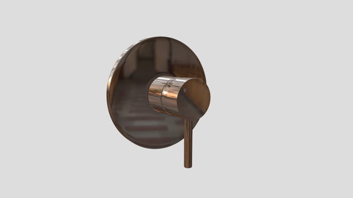7 Le Vivi Aspen Shower Mixer 3D Model