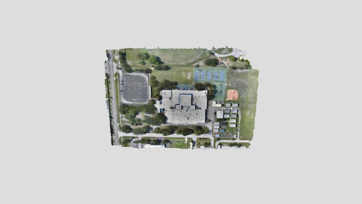 School Before 3D Model