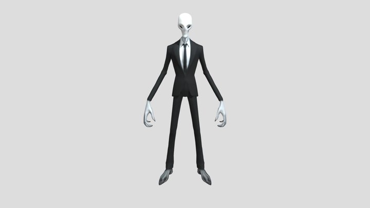 Slender-Man 3D Model