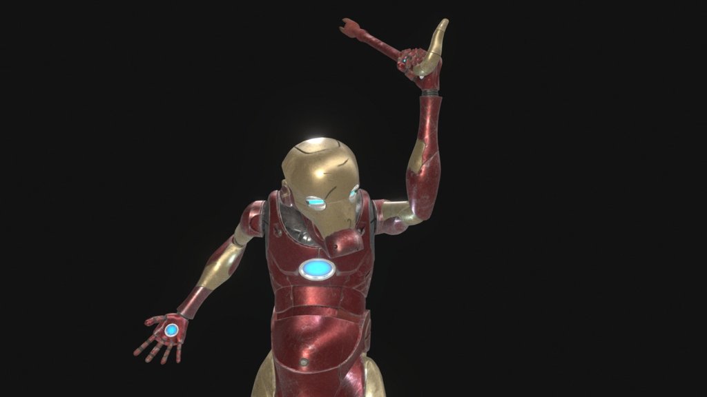 Iron Man - 3D model by muszka_pietruszka [ba77c48] - Sketchfab