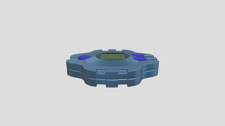 Digimon Adventure 01 - Digivice 3D Model