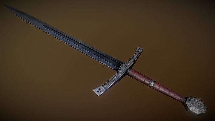 Sir Radzig Sword 3D Model