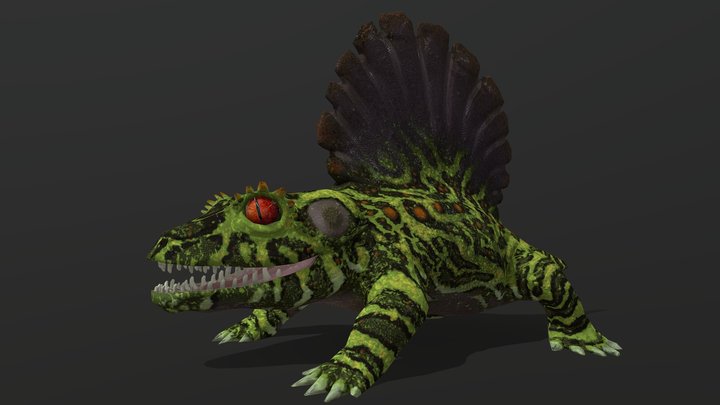 Platyhystrix - Path Of Titans 3D Model