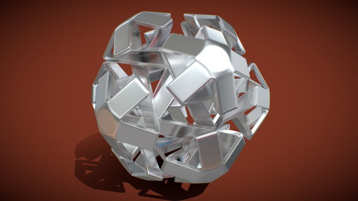 Icosahedra Bloom Math Art