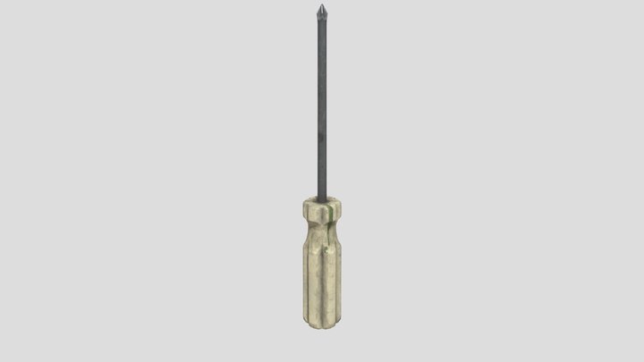 Screwdriver 3D Model