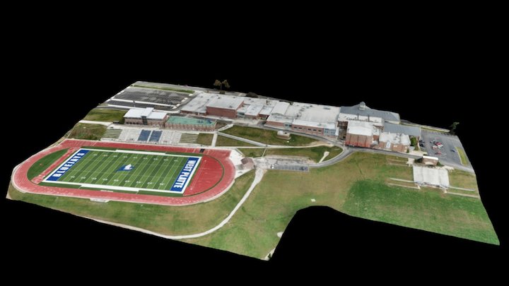 West Platte Bluejays 3D Model