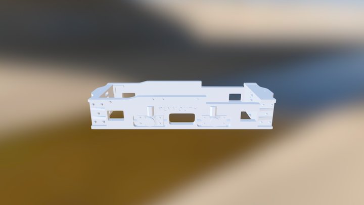 PLYMOUTH loco Frame only 3D Model