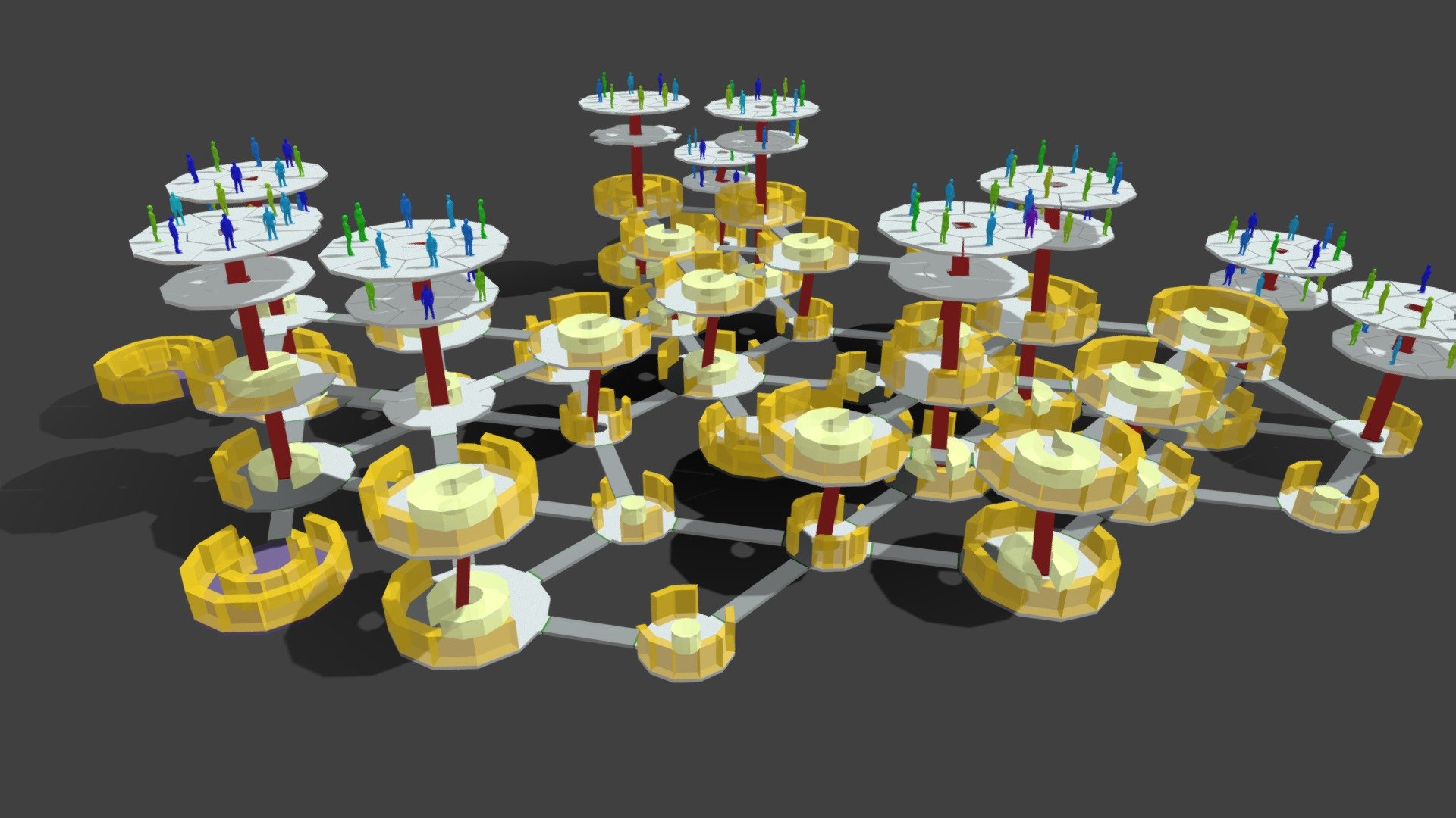 Novum base - 115 people - Sleeping scenario - 3D model by a.dovliatidou ...