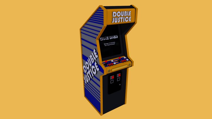 Arcade Cabinet 3D Model