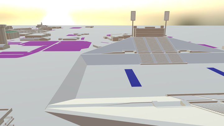 SFA Campus Map 2 3D Model