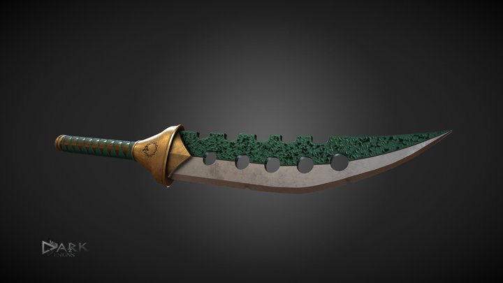 Demon Sword Lostvayne 3D Model