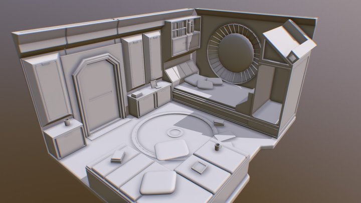 Pilot Quarters 3D Model