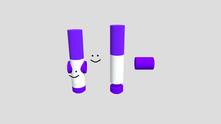 FTM Marker Model 3D Model