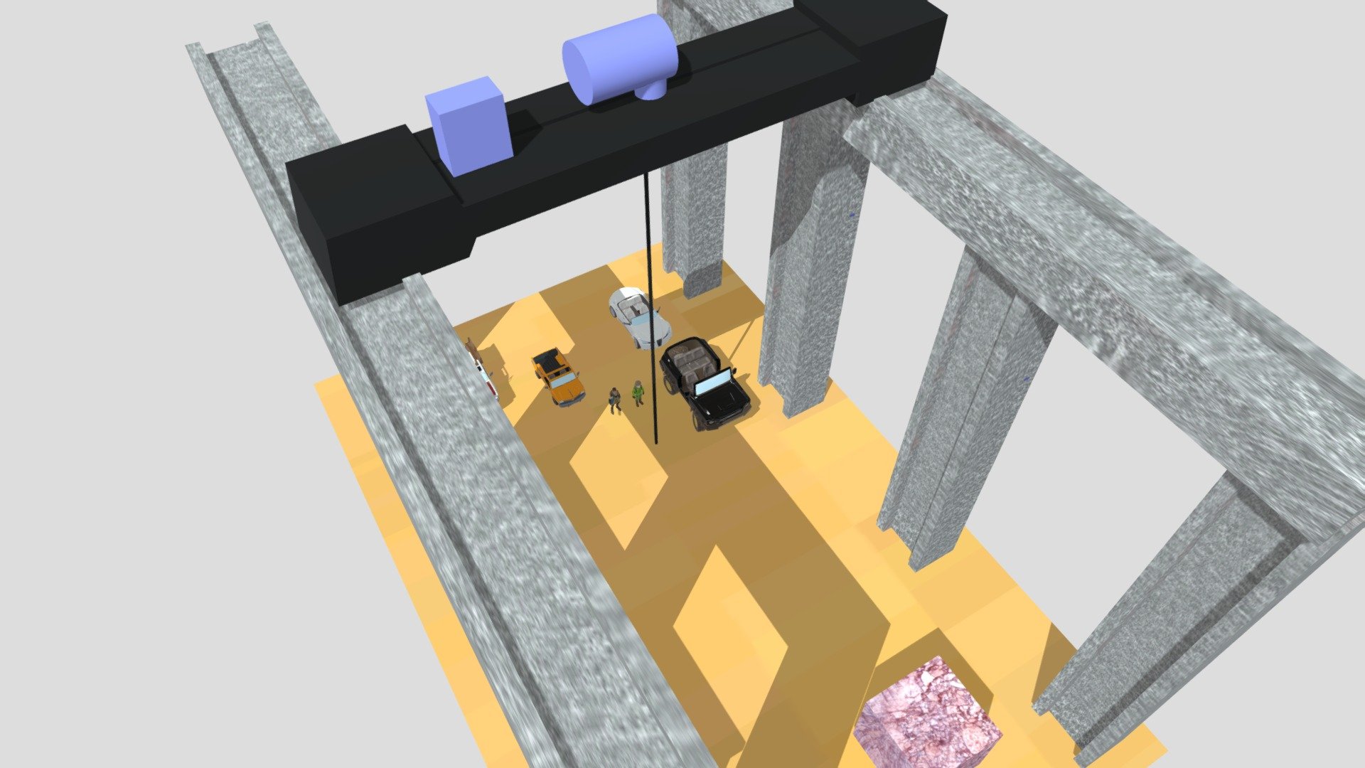 Rock Winch Stand
