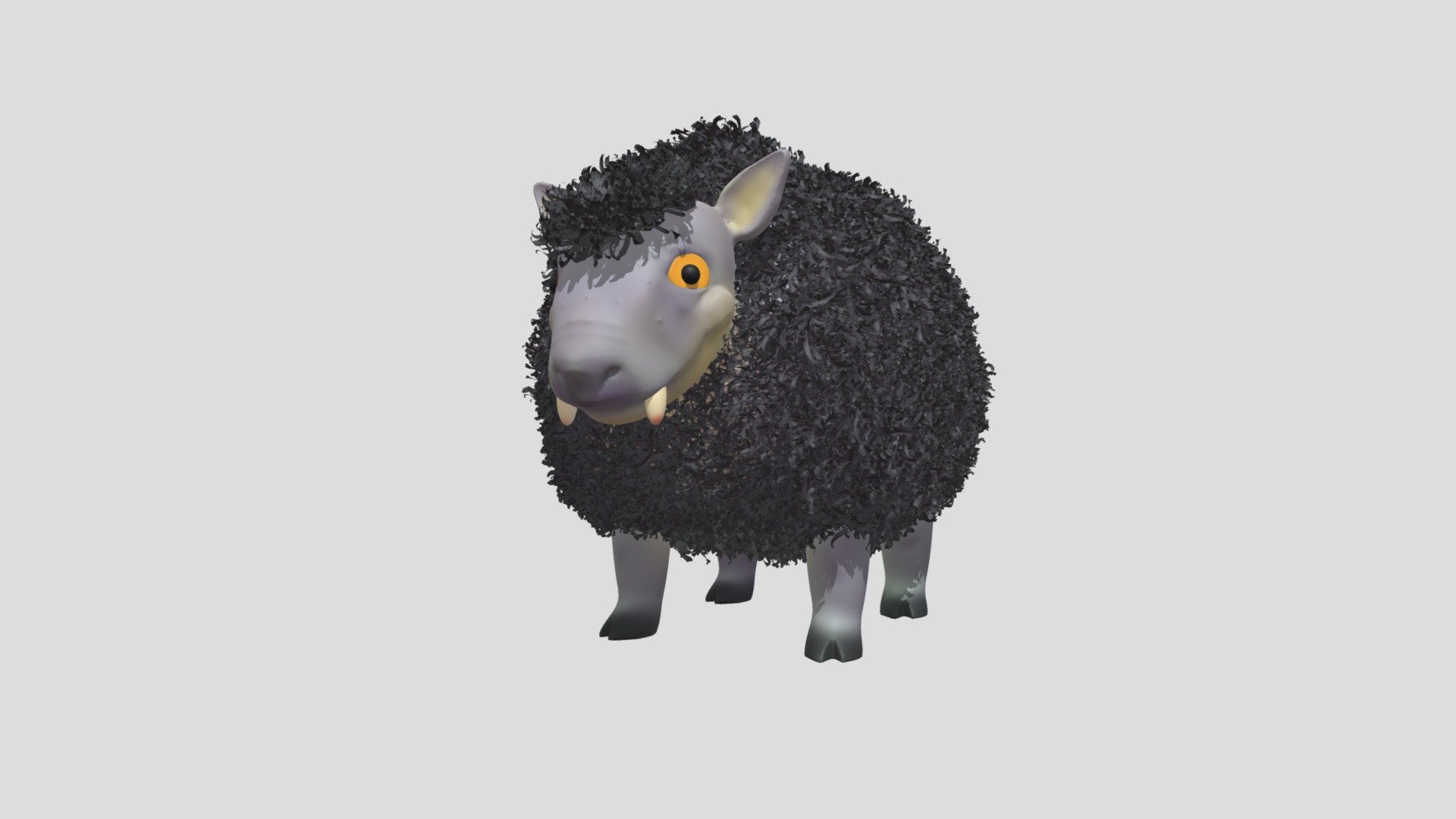 Vampire Sheep - 3D model by Schneider Cícero (@SchneiderC) [ba852c3 ...