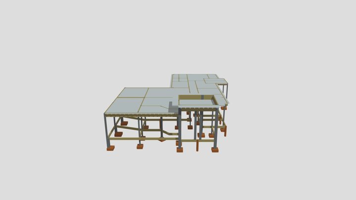 Projeto Estrutural Vanusa Cristina - ProjCom 3D Model