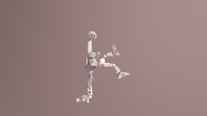 Robot Level 3D Model