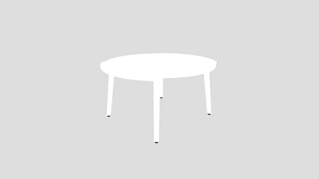 Oak Round Coffee Table